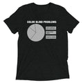 Color Blind Problems Men's Tri-Blend Tee product image 1