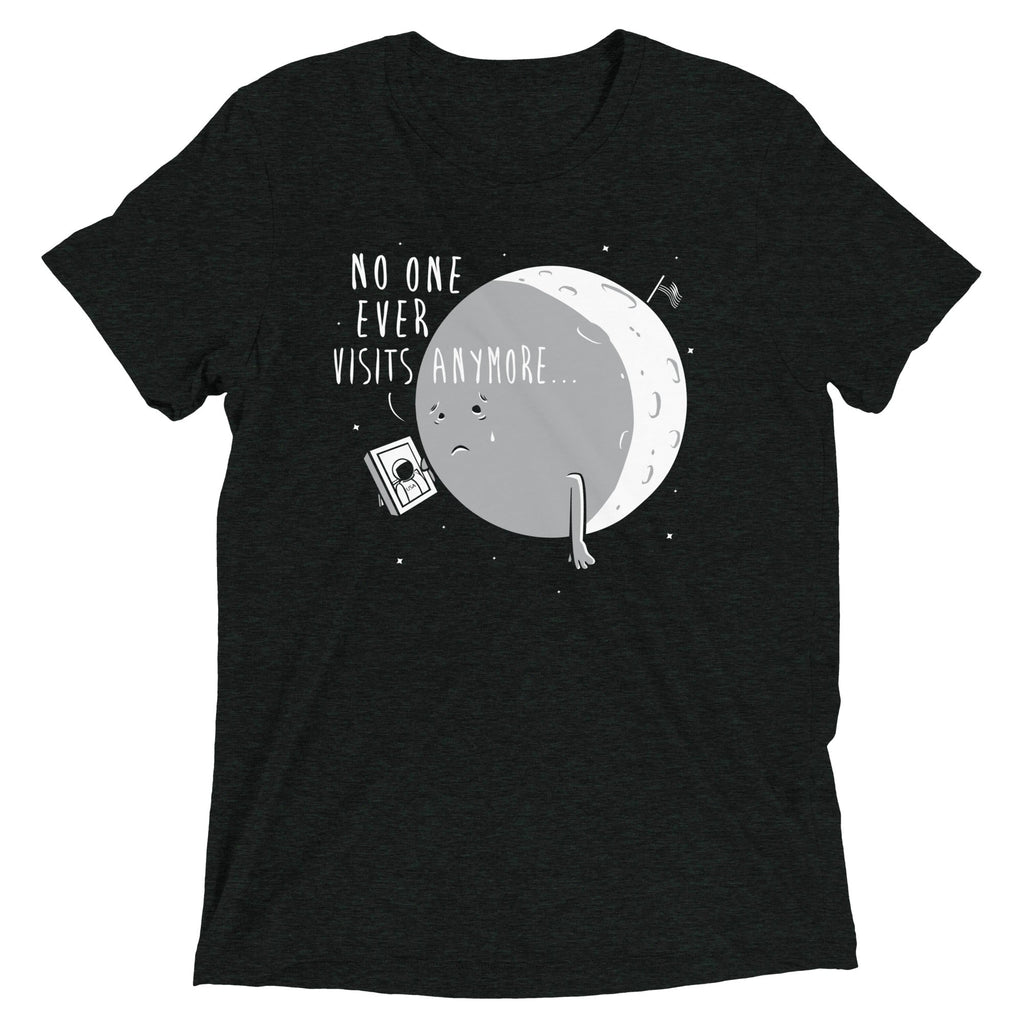 No One Ever Visits Anymore Men's Tri-Blend Tee product image 2