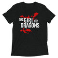 The Girl With Dragons Men's Tri-Blend Tee product image 1