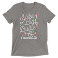 I Like Big Bulbs & I Cannot Lie Men's Tri-Blend Tee product image 1