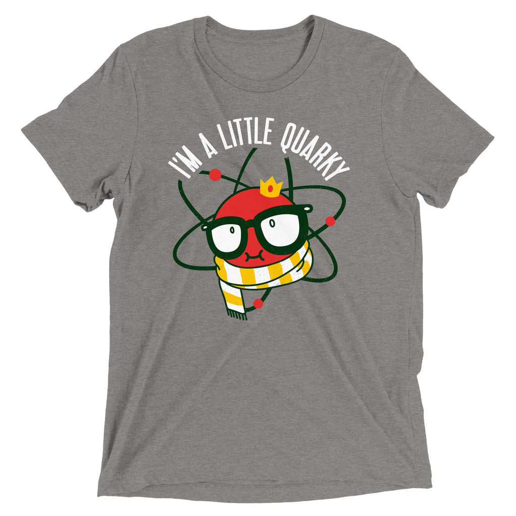 I'm A Little Quarky Men's Tri-Blend Tee product image 4