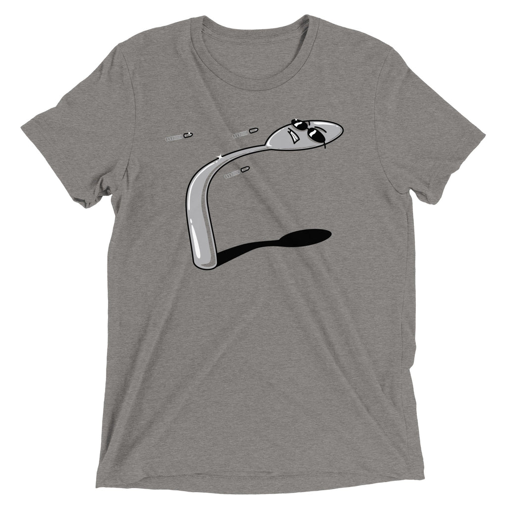 There Is No Spoon Men's Tri-Blend Tee product image 1