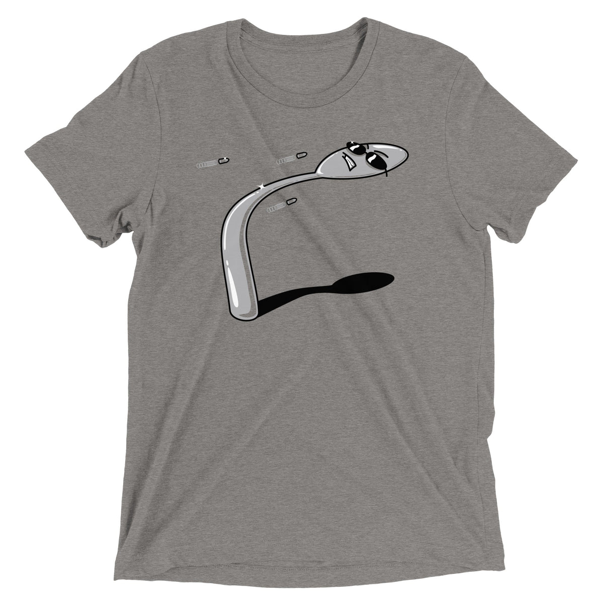 There Is No Spoon Men's Tri-Blend Tee product image 1