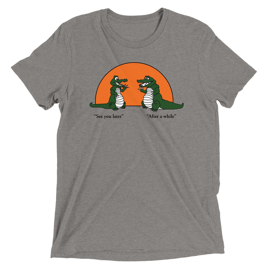 See You Later Alligator Men's Tri-Blend Tee product image 2