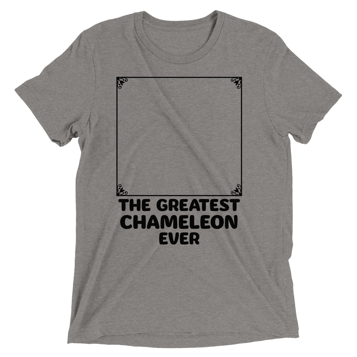 The Greatest Chameleon Ever Men's Tri-Blend Tee product image 2