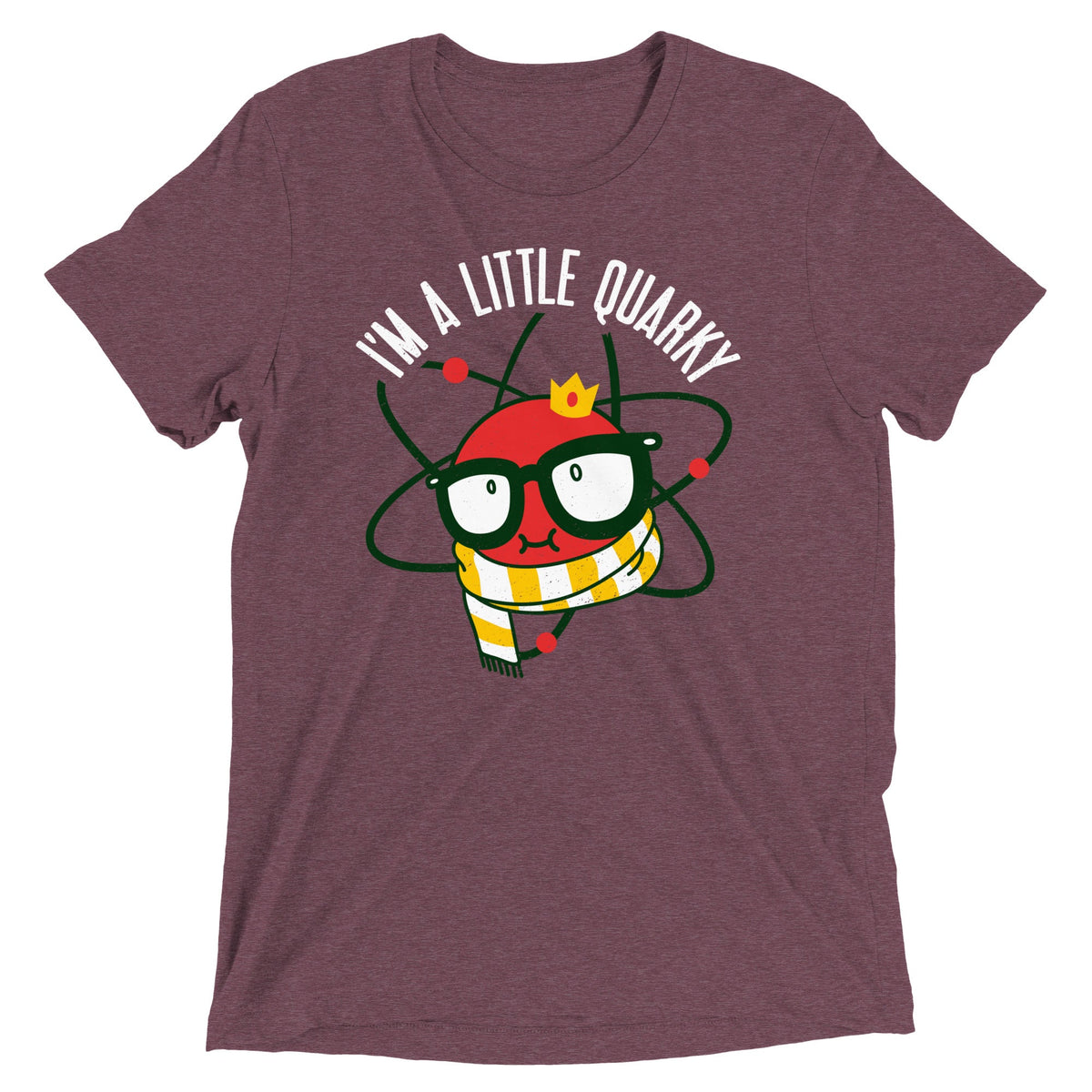 I'm A Little Quarky Men's Tri-Blend Tee product image 5