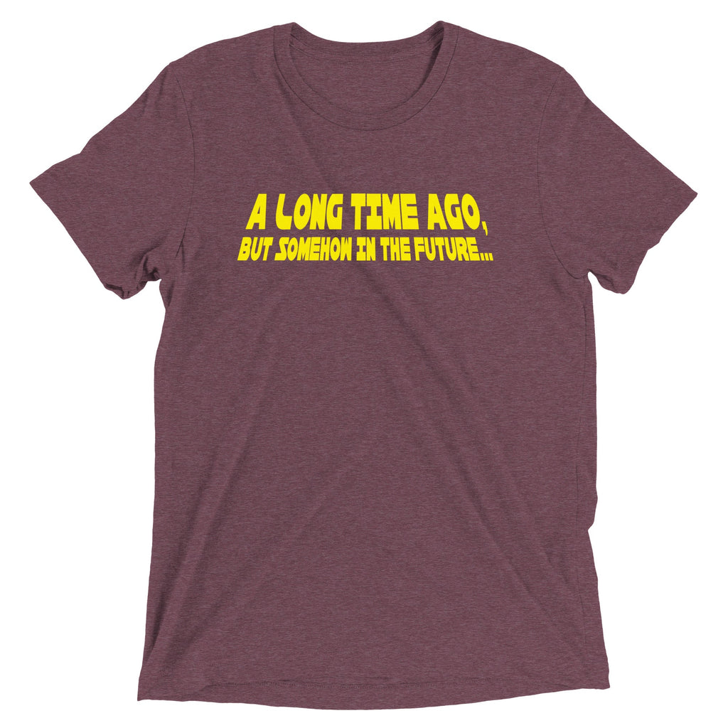 A Long Time Ago, But Somehow In The Future Men's Tri-Blend product image 4