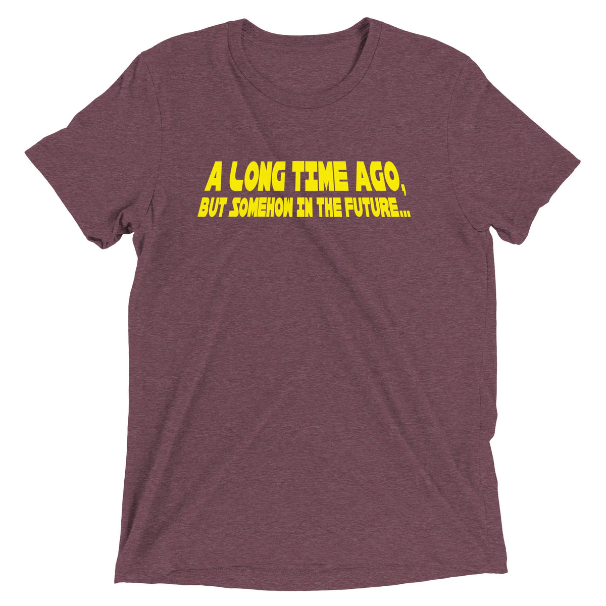 A Long Time Ago, But Somehow In The Future Men's Tri-Blend product image 4