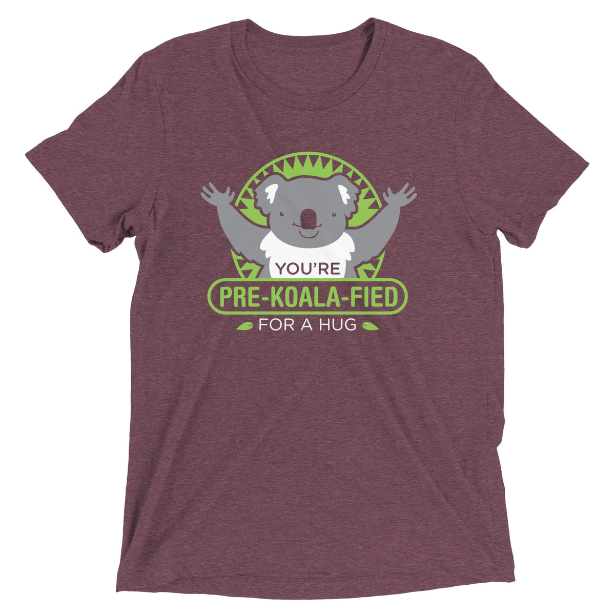 You're Pre-Koala-Fied For A Hug Men's Tri-Blend Tee product image 4