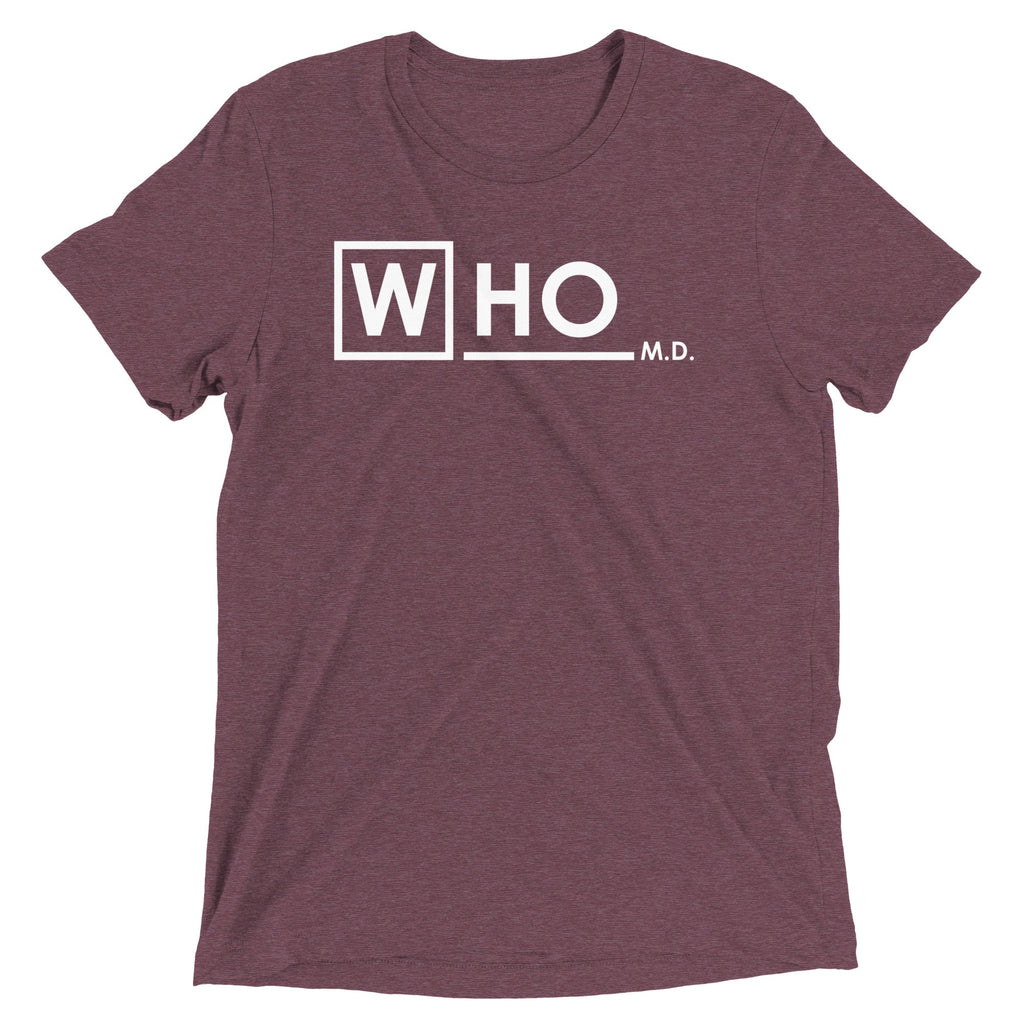 Who MD Men's Tri-Blend Tee product image 2