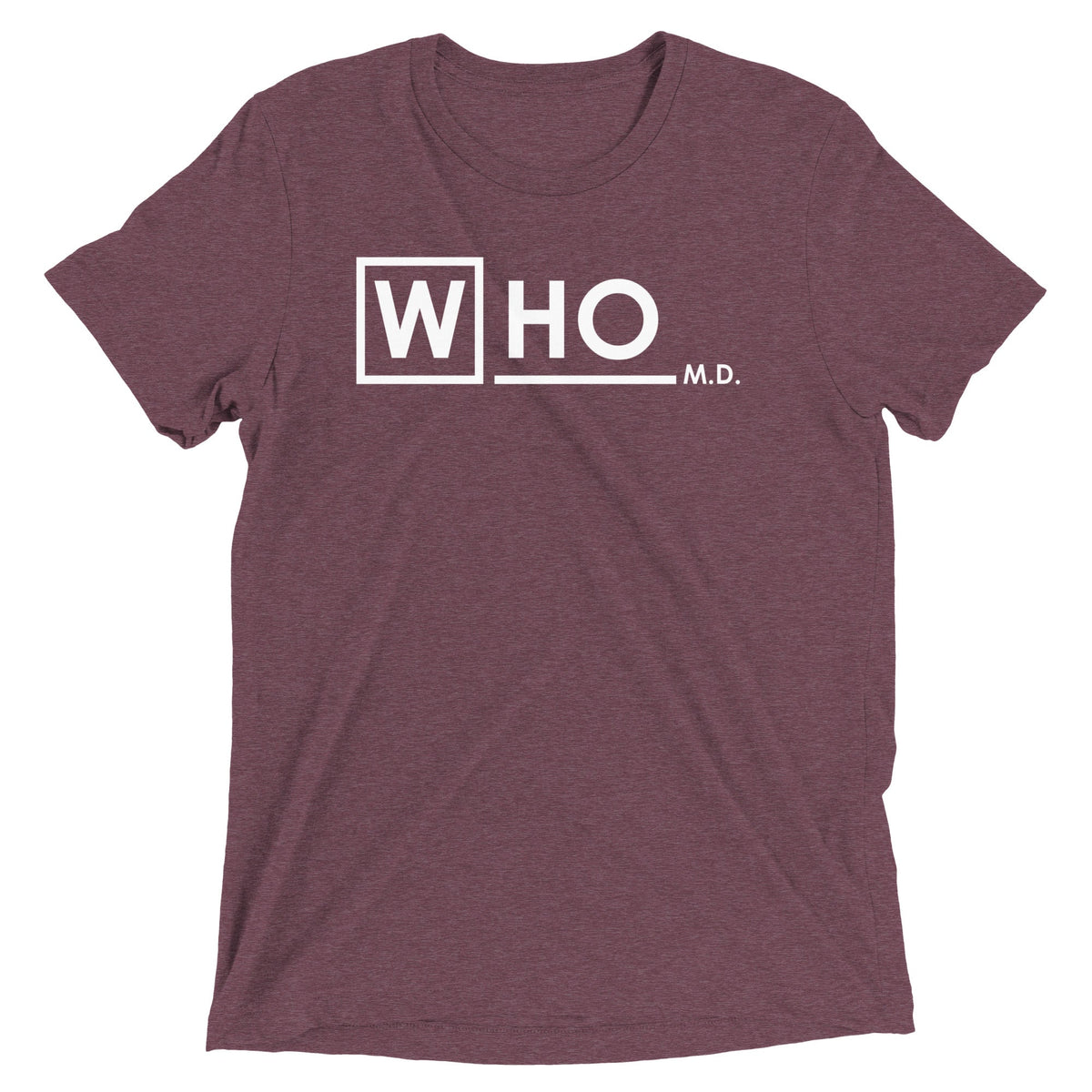 Who MD Men's Tri-Blend Tee product image 2