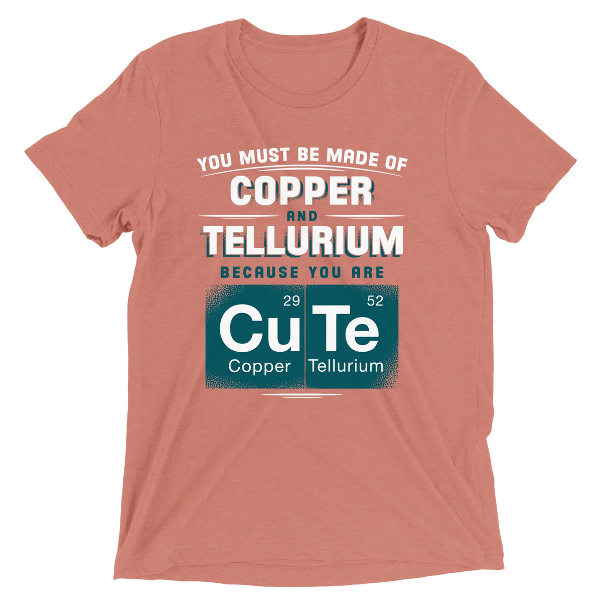 You Are CuTe Men's Tri-Blend Tee product image 5