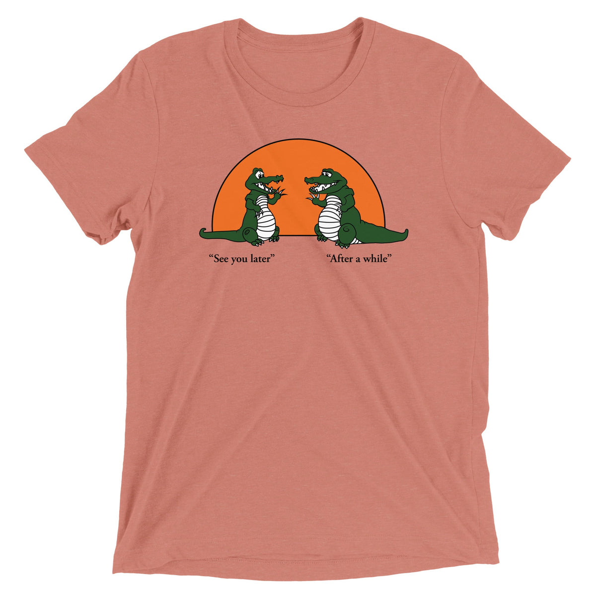 See You Later Alligator Men's Tri-Blend Tee product image 4