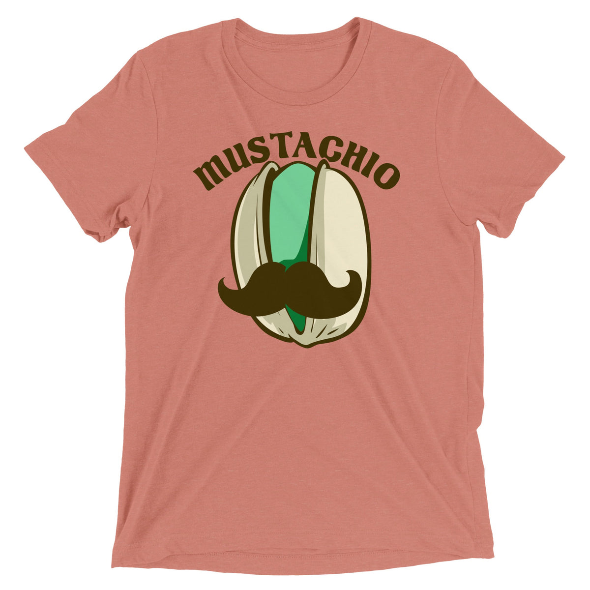 Mustachio Men's Tri-Blend Tee product image 3