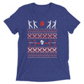 Zombie Christmas Sweater Men's Tri-Blend Tee product image 1