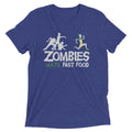 Zombies Hate Fast Food Men's Tri-Blend Tee product image 1