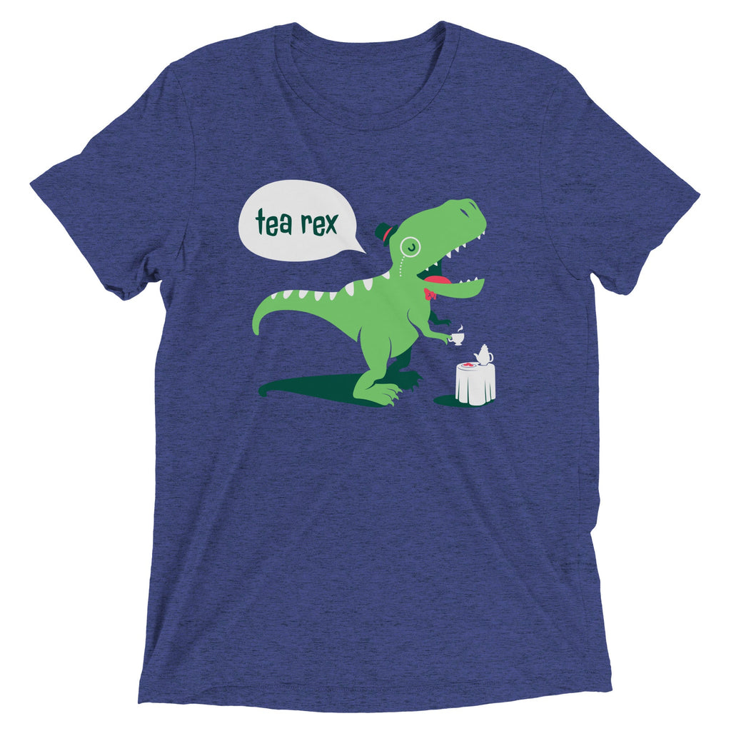 Tea Rex Men's Tri-Blend Tee product image 4