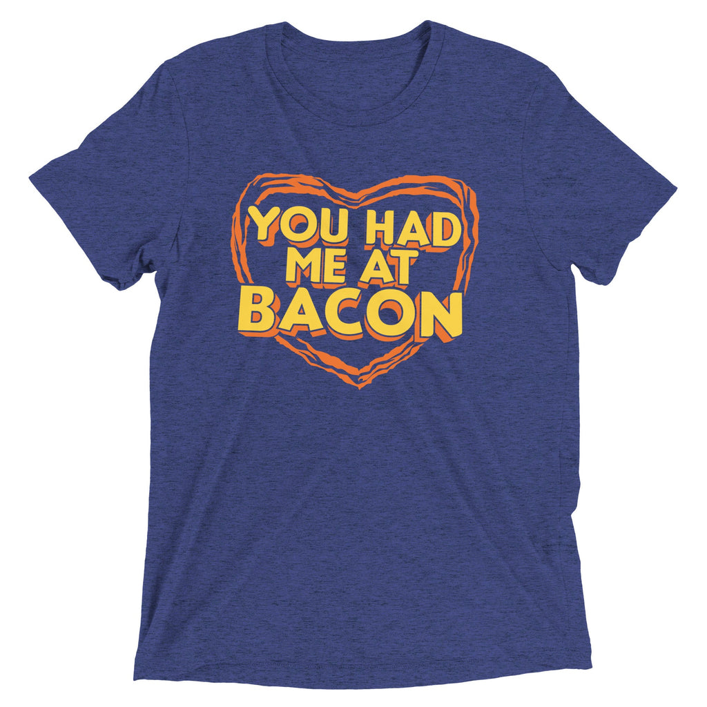 You Had Me At Bacon Men's Tri-Blend Tee product image 4