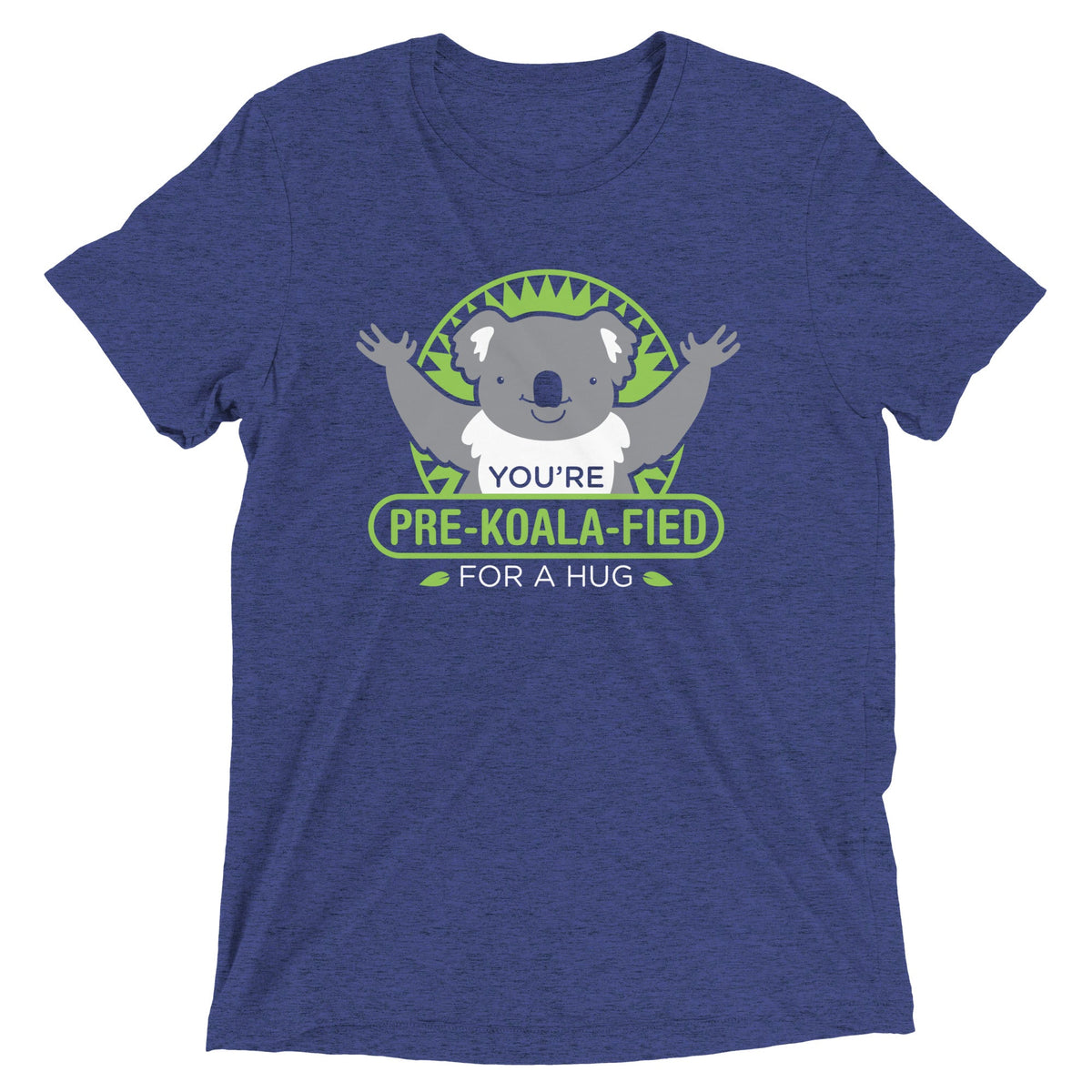 You're Pre-Koala-Fied For A Hug Men's Tri-Blend Tee product image 5