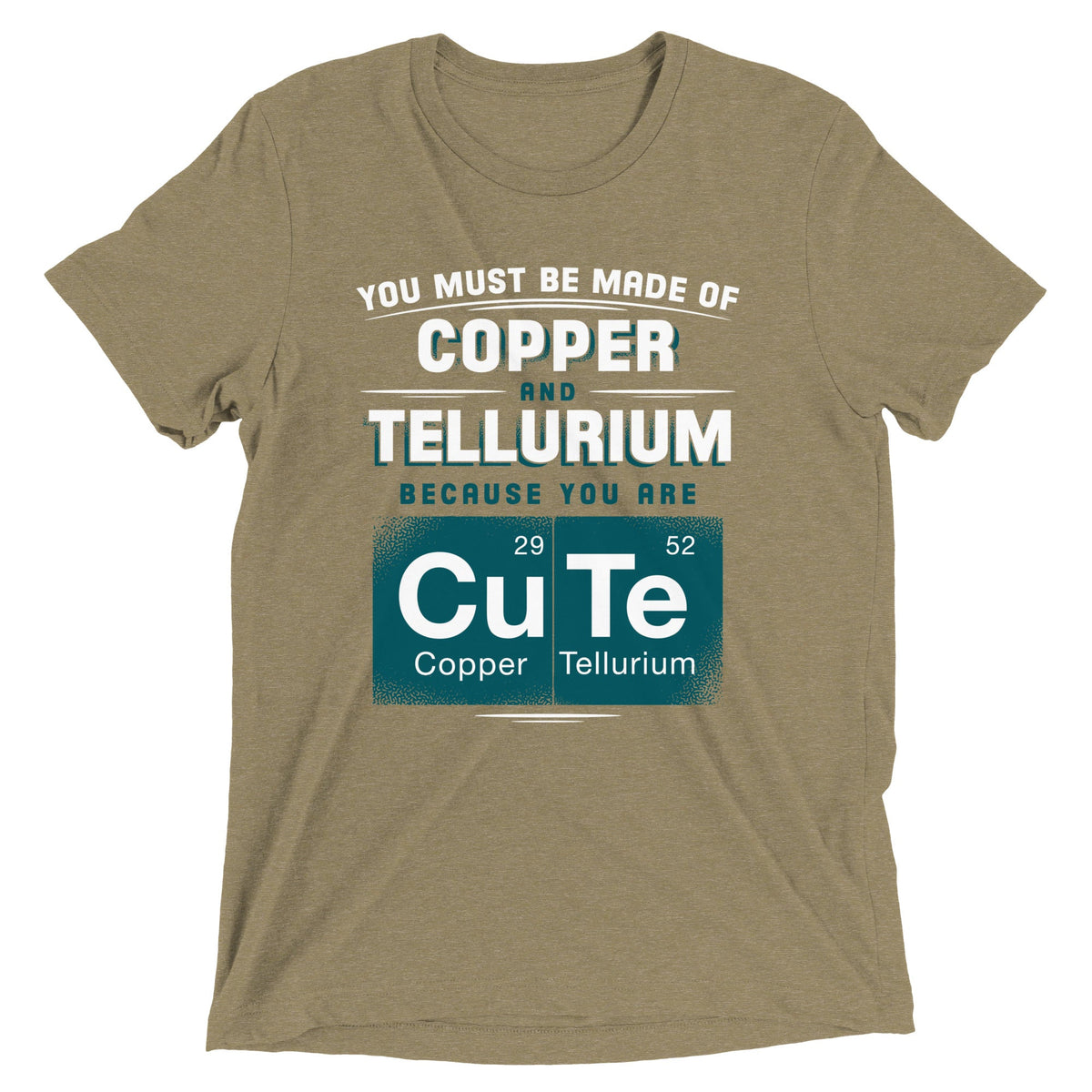 You Are CuTe Men's Tri-Blend Tee product image 6