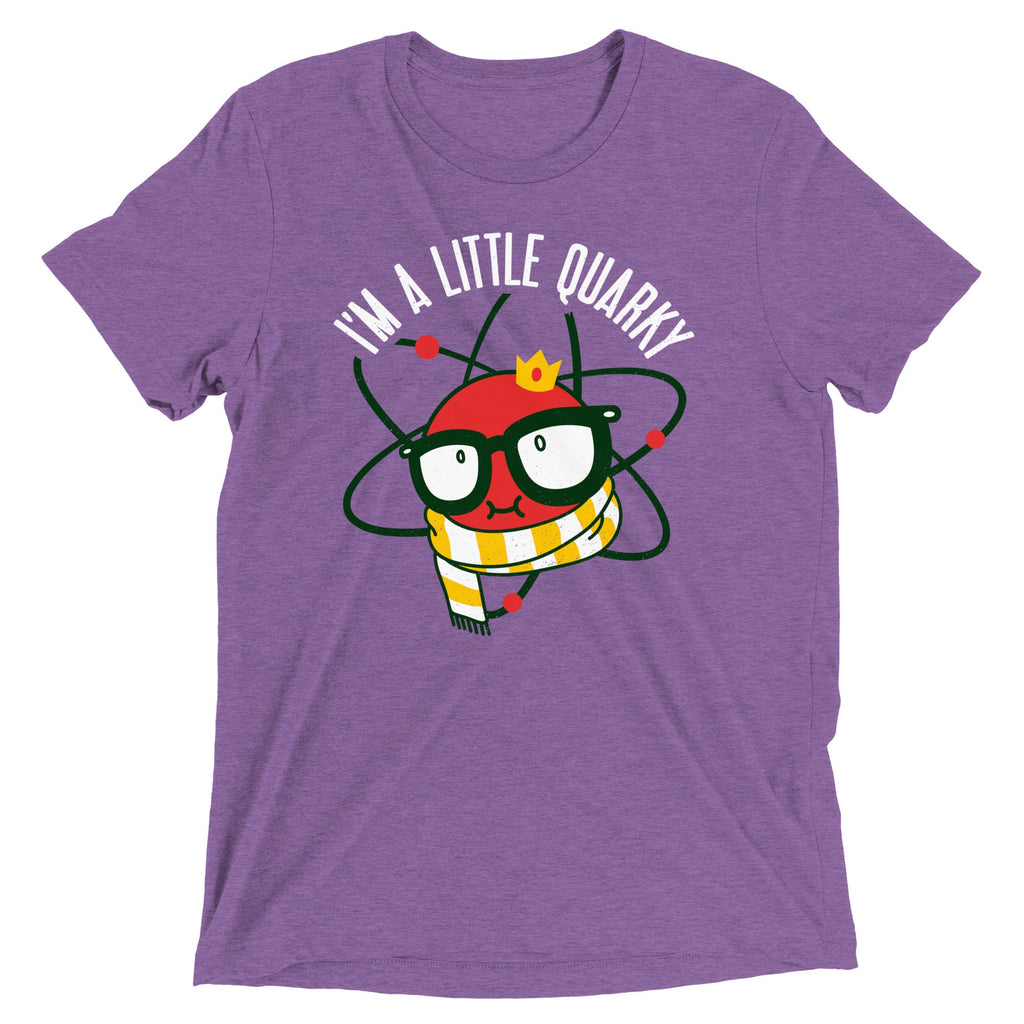 I'm A Little Quarky Men's Tri-Blend Tee product image 3
