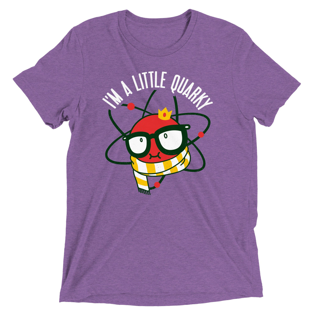 I'm A Little Quarky Men's Tri-Blend Tee product image 3