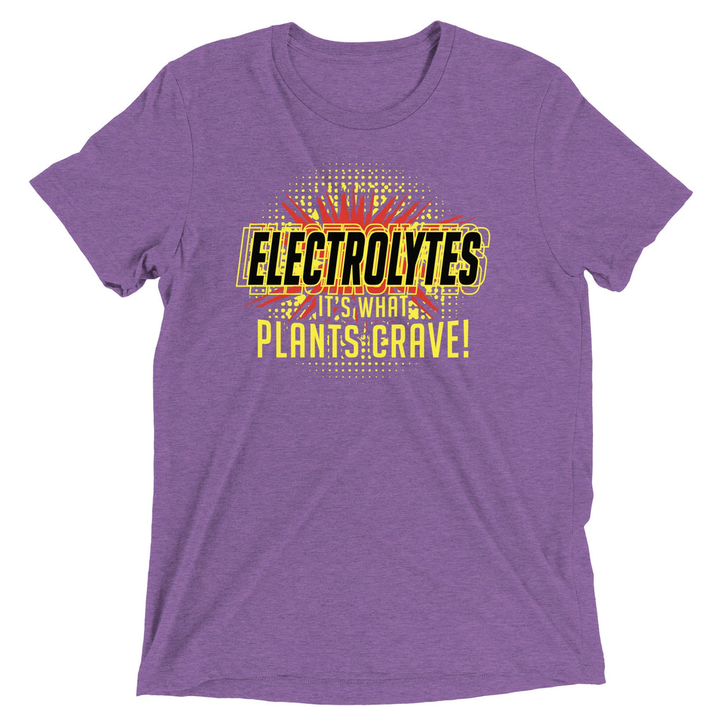 Electrolytes, It's What Plants Crave! Men's Tri-Blend Tee product image 3