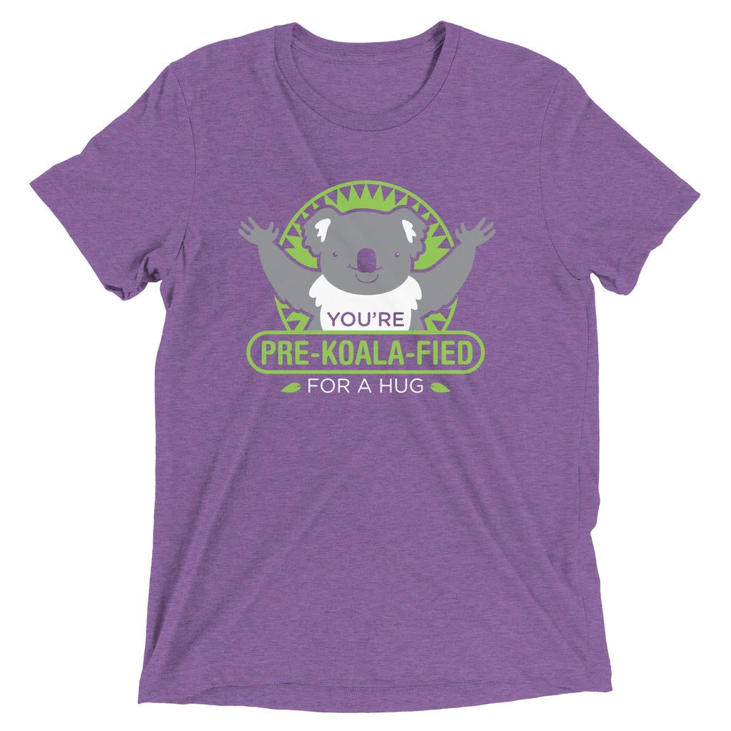 You're Pre-Koala-Fied For A Hug Men's Tri-Blend Tee product image 6