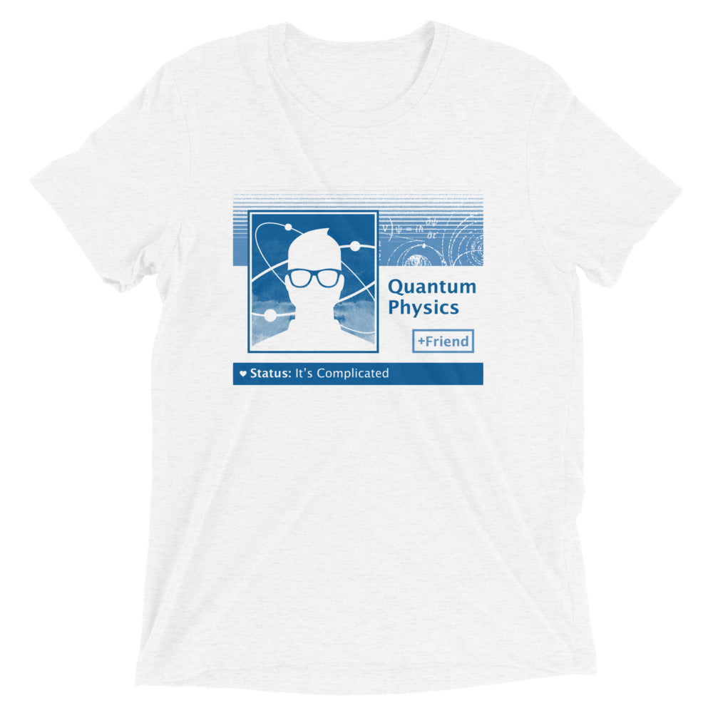 Quantum Physics: It's Complicated Men's Tri-Blend Tee product image 1
