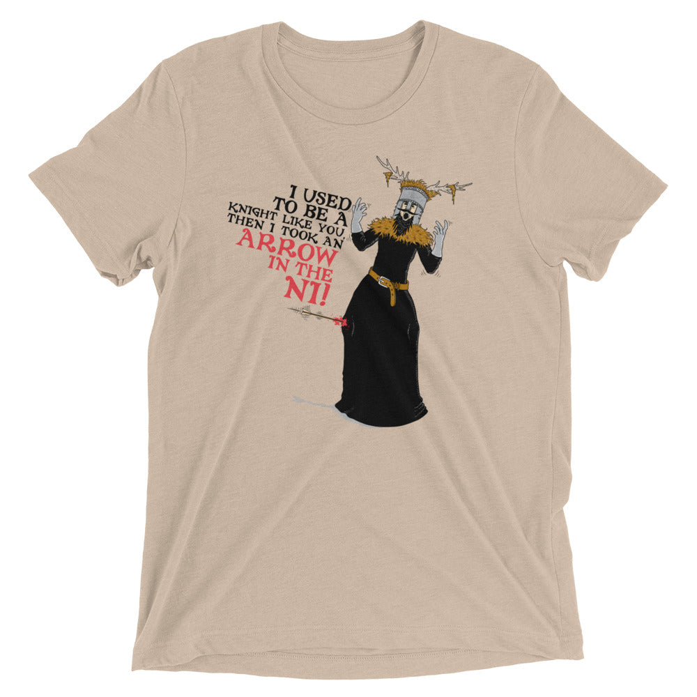 An Arrow In The Ni Men's Tri-Blend Tee product image 3