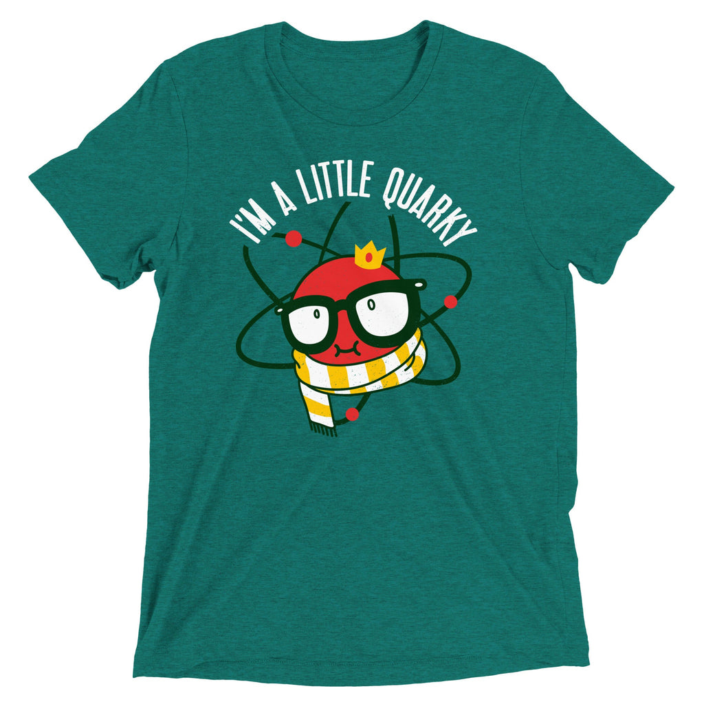 I'm A Little Quarky Men's Tri-Blend Tee product image 1