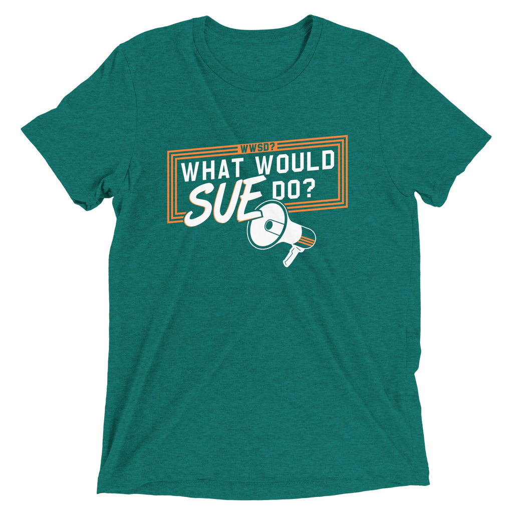 What Would Sue Do? Men's Tri-Blend Tee product image 3