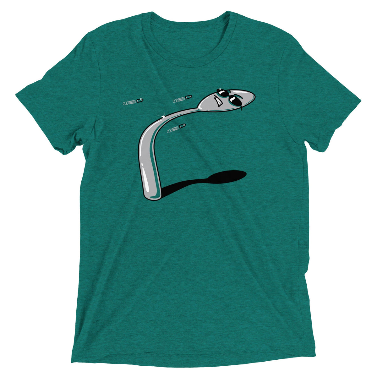 There Is No Spoon Men's Tri-Blend Tee product image 3