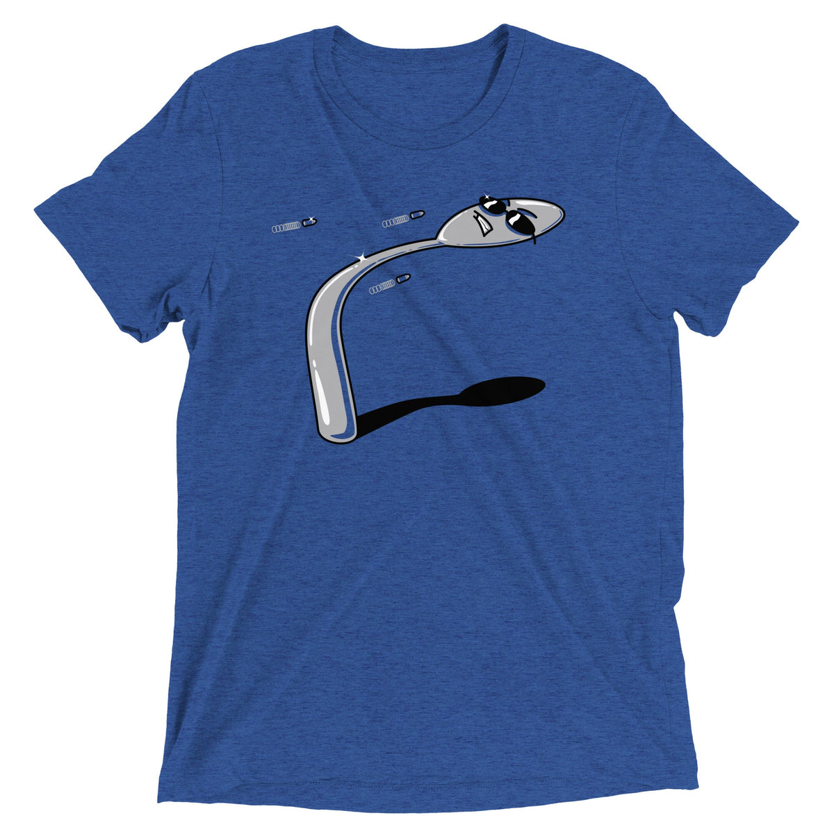 There Is No Spoon Men's Tri-Blend Tee product image 4