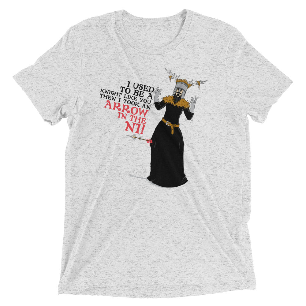 An Arrow In The Ni Men's Tri-Blend Tee product image 4