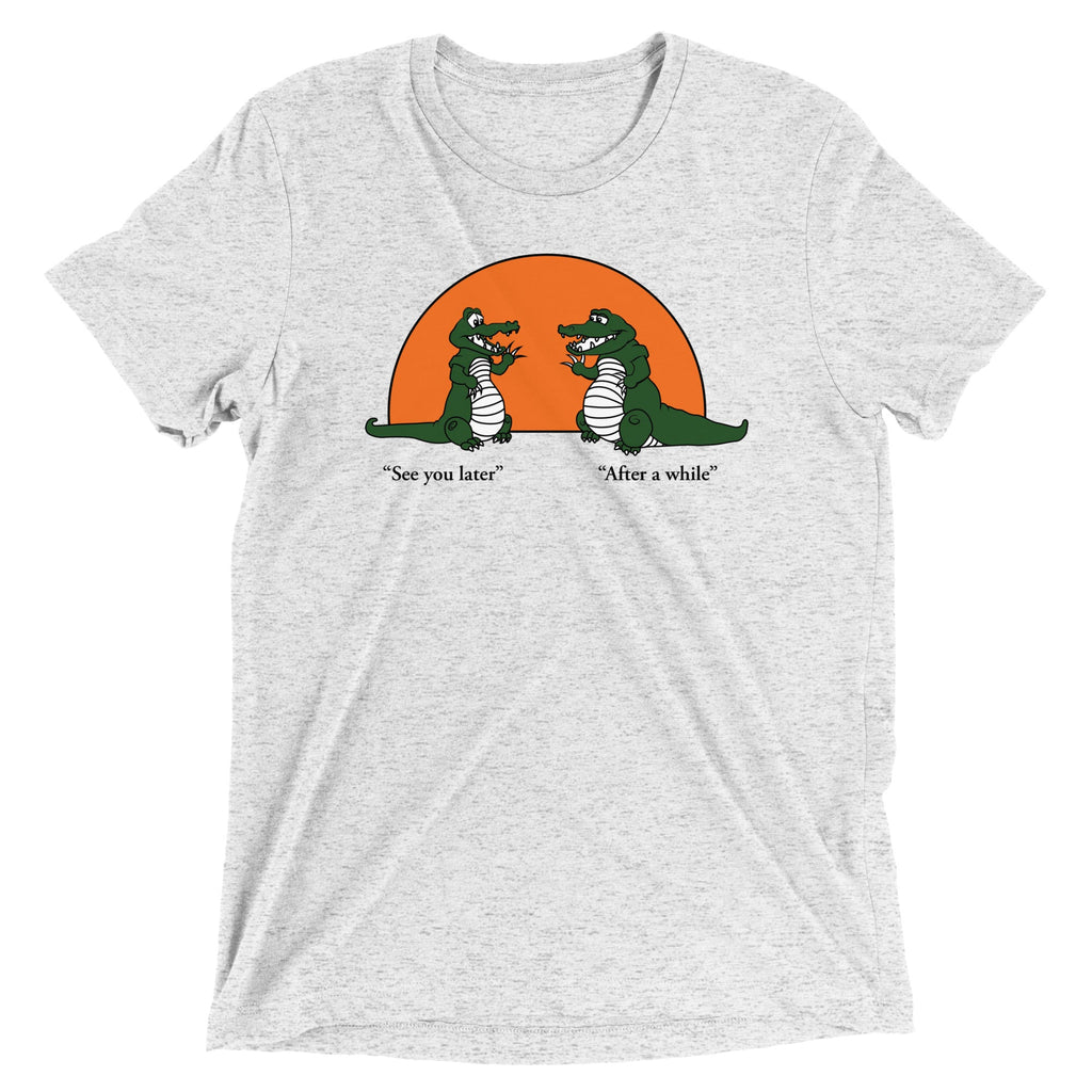 See You Later Alligator Men's Tri-Blend Tee product image 3