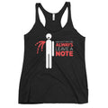 Always Leave A Note Women's Racerback Tank