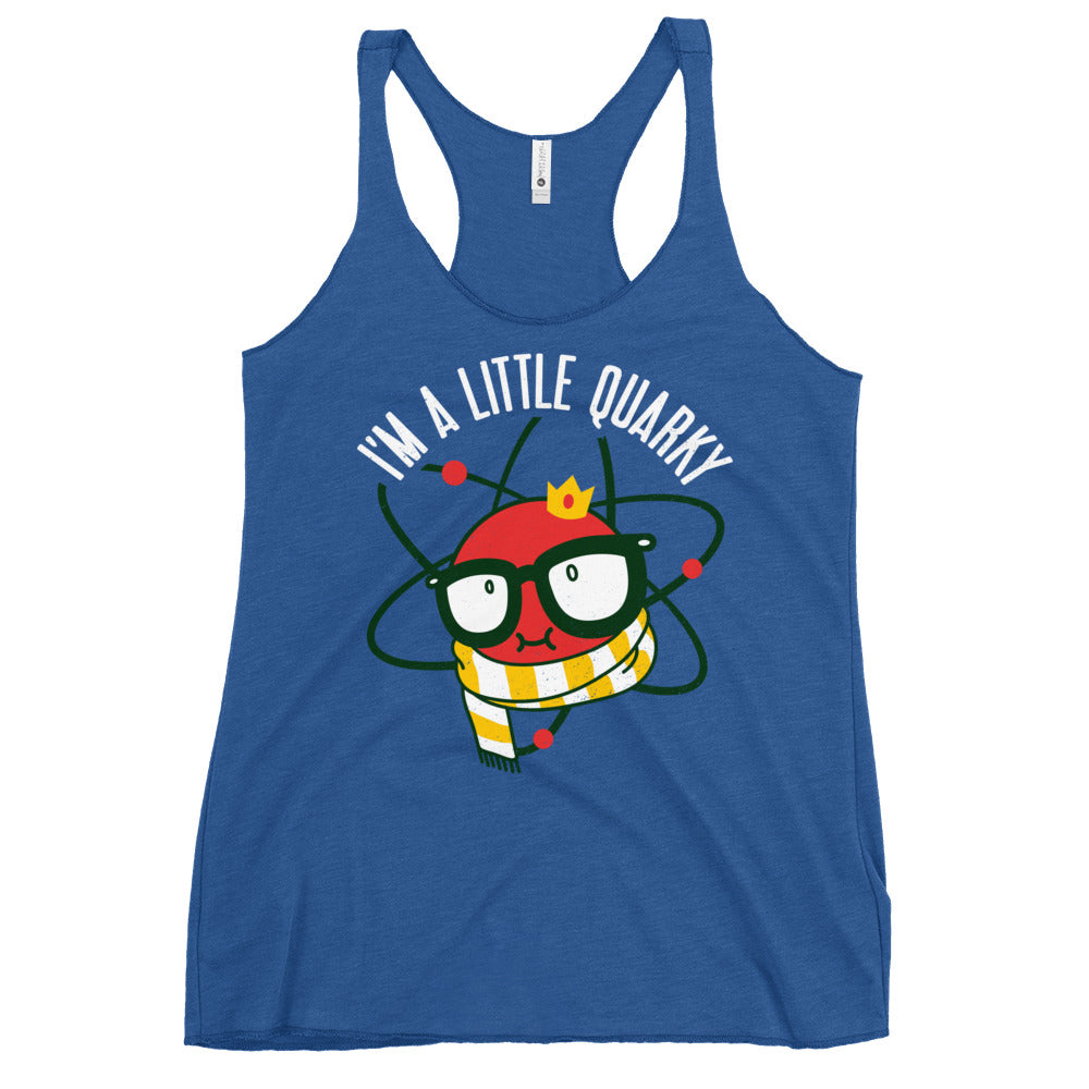 I'm A Little Quarky Women's Racerback Tank