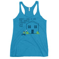 When I Was A Kid The World Women's Racerback Tank