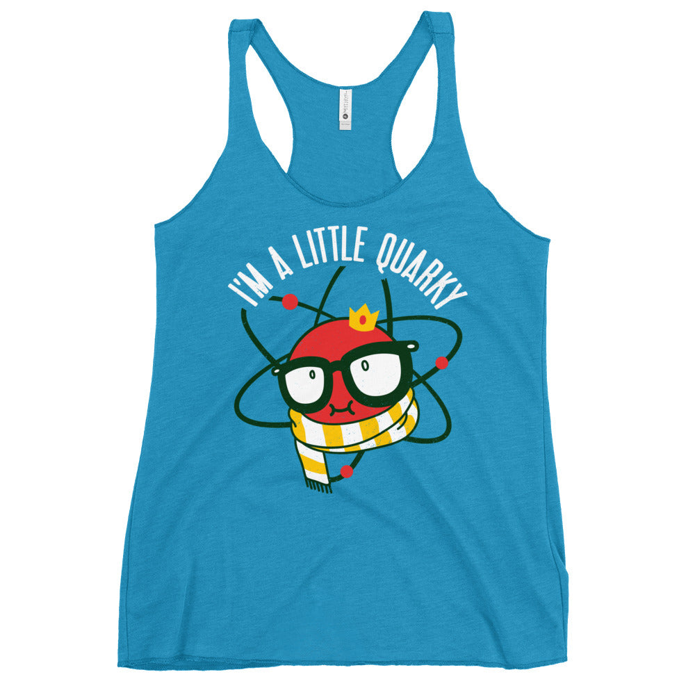 I'm A Little Quarky Women's Racerback Tank