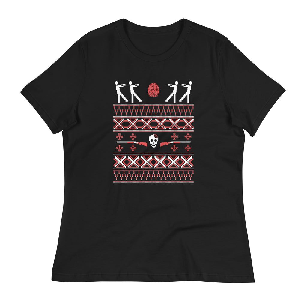 Zombie Christmas Sweater Women's Signature Tee product image 2