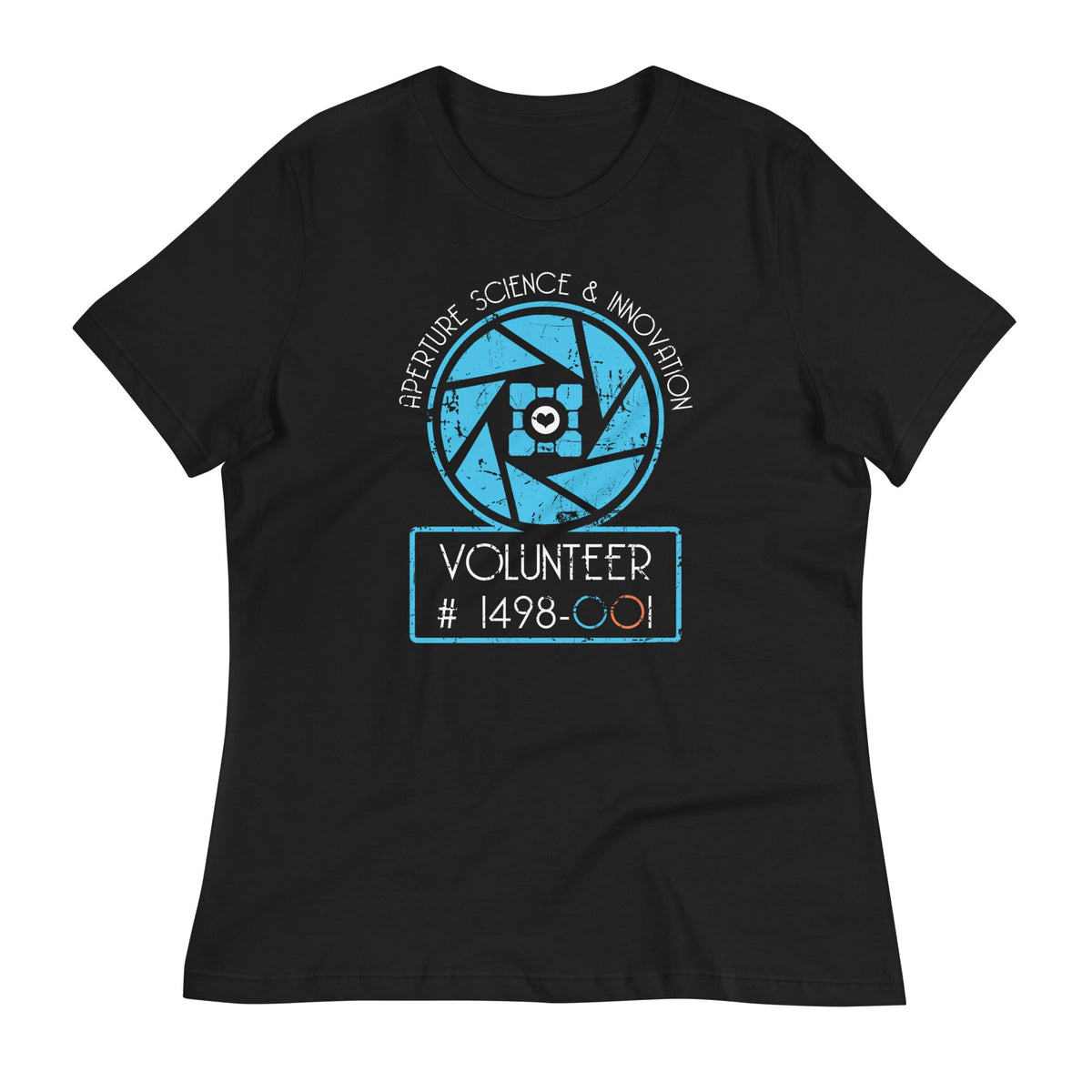 Aperture Science Volunteer Women's Signature Tee product image 1