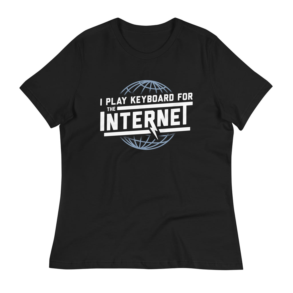 I Play Keyboard For The Internet Women's Signature Tee product image 2