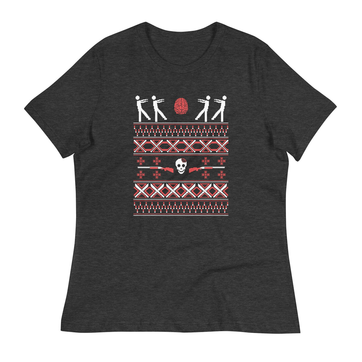 Zombie Christmas Sweater Women's Signature Tee product image 3