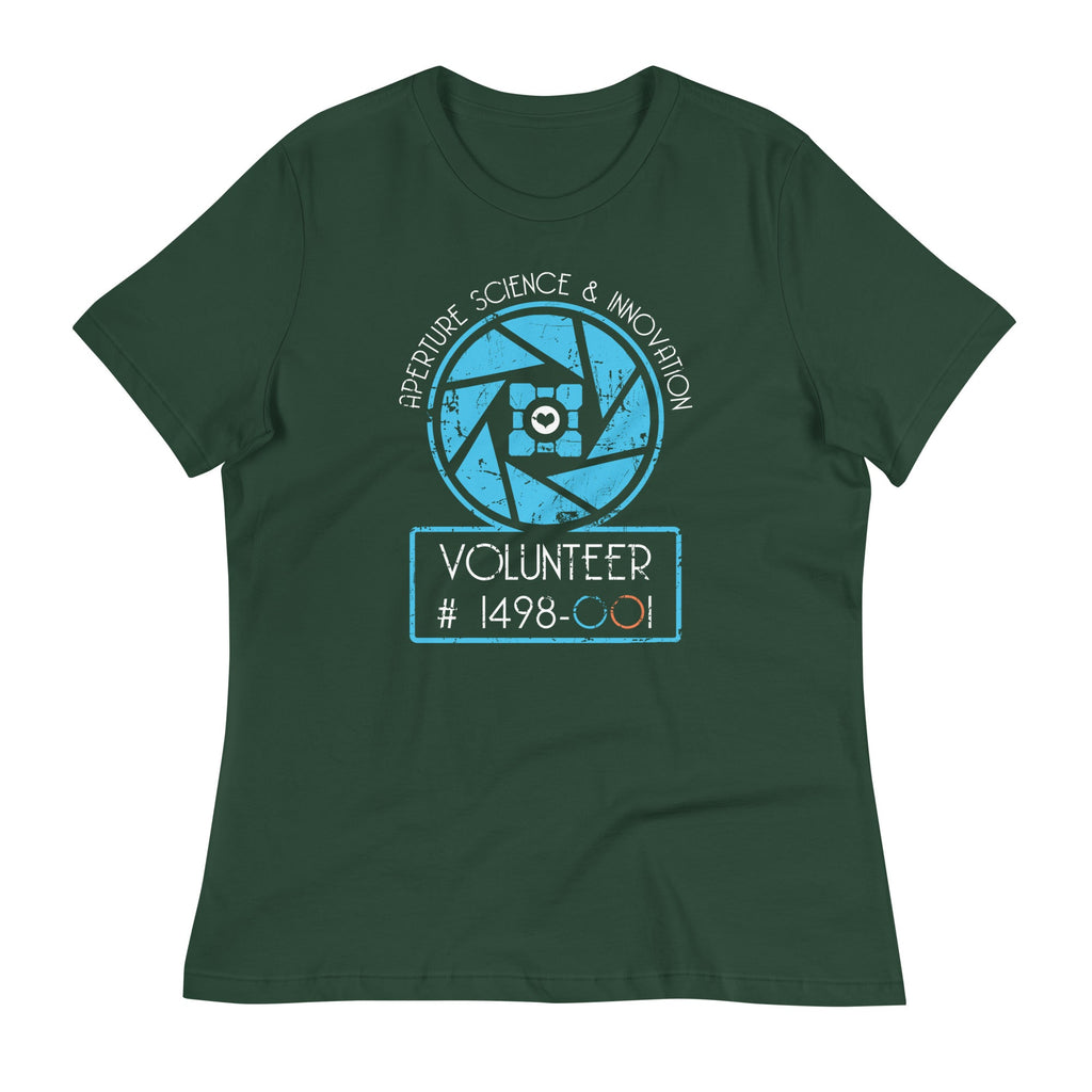 Aperture Science Volunteer Women's Signature Tee product image 5