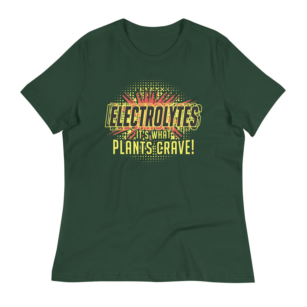 Electrolytes, It's What Plants Crave! Women's Signature Tee product image 3