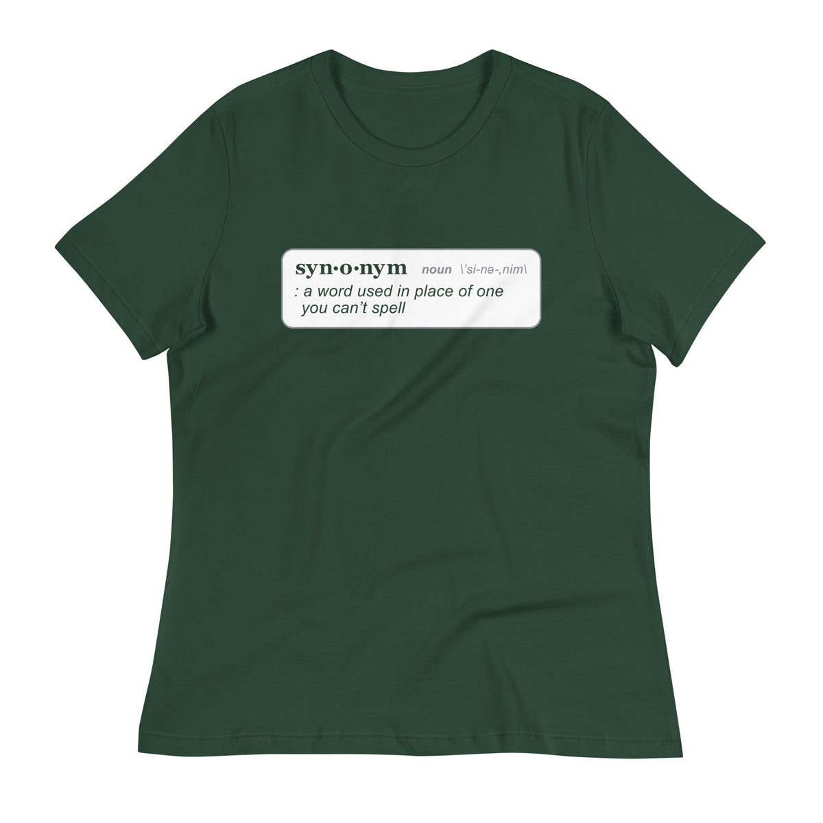 Synonym Definition Women's Signature Tee product image 4
