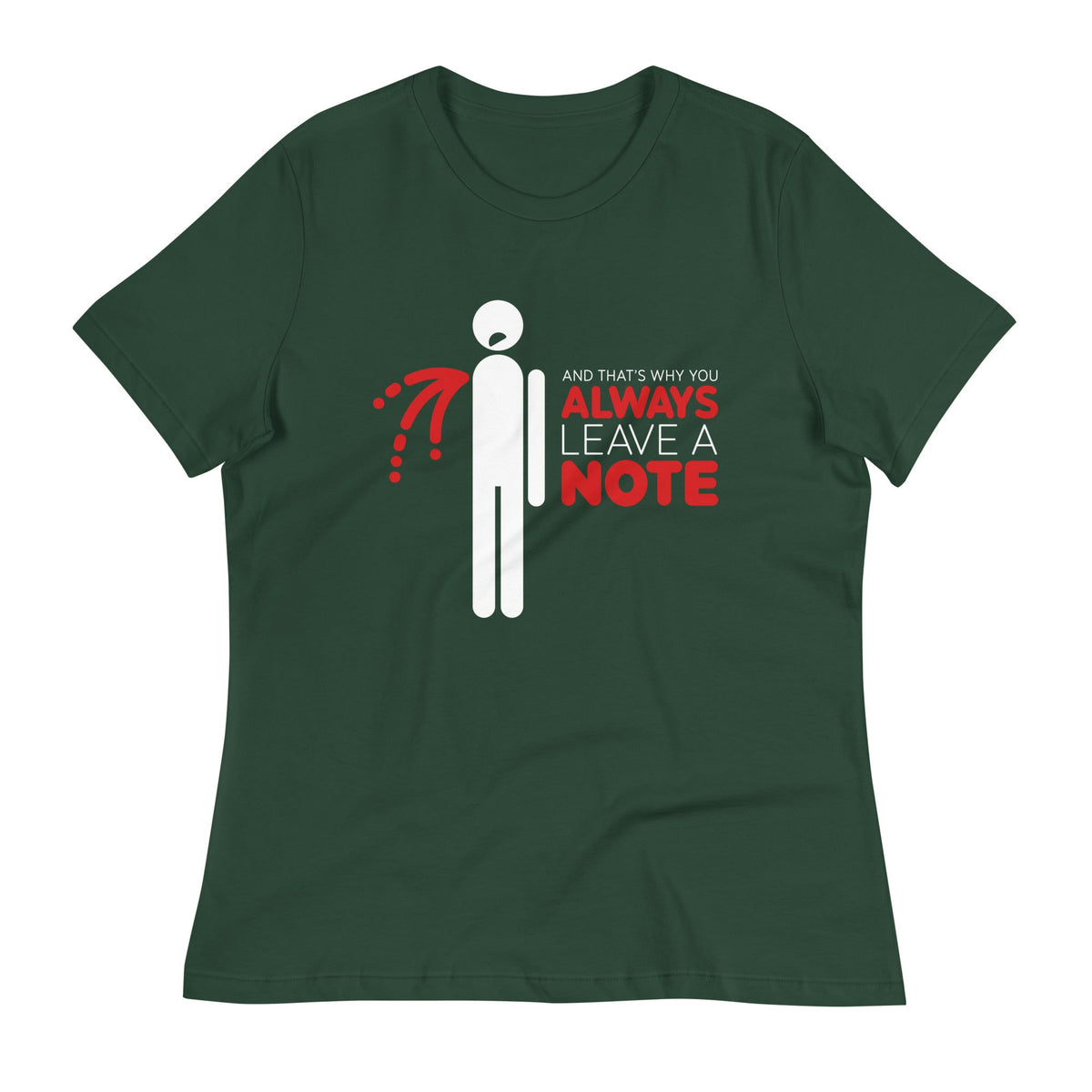 Always Leave A Note Women's Signature Tee product image 4