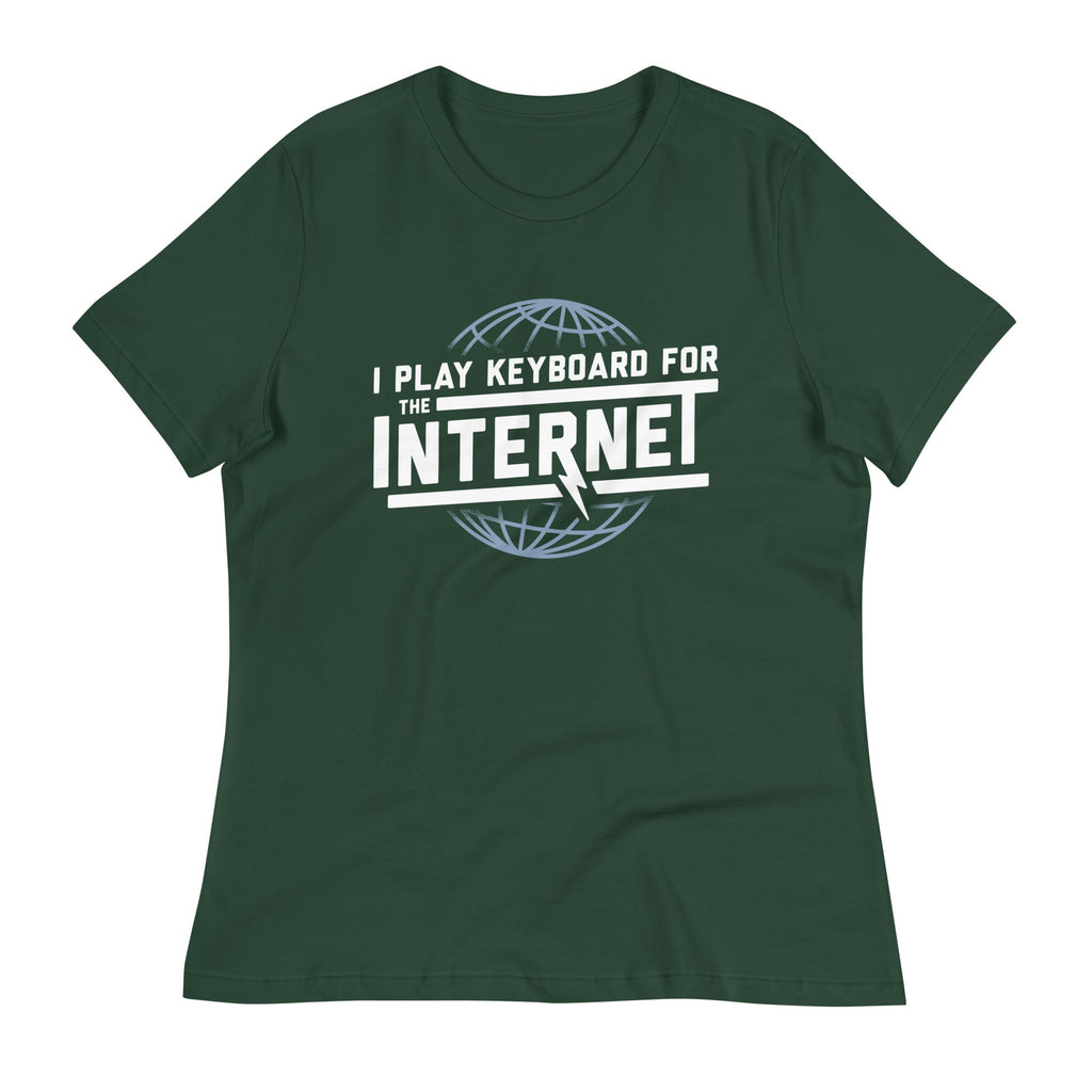 I Play Keyboard For The Internet Women's Signature Tee product image 6