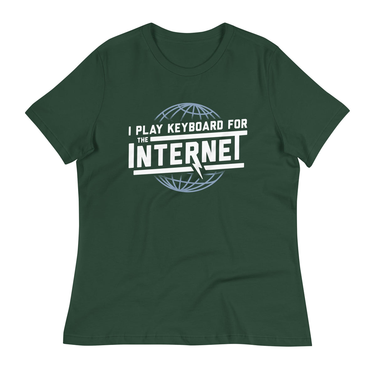 I Play Keyboard For The Internet Women's Signature Tee product image 6